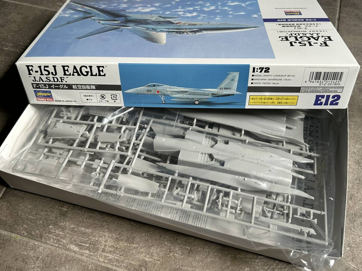 ハセガワ 1/72 F-15J イーグル J.A.S.D.F. 航空自衛隊要撃戦闘機 内袋未開封 〒510円 定形外郵便(追跡補償なし)他の画像6