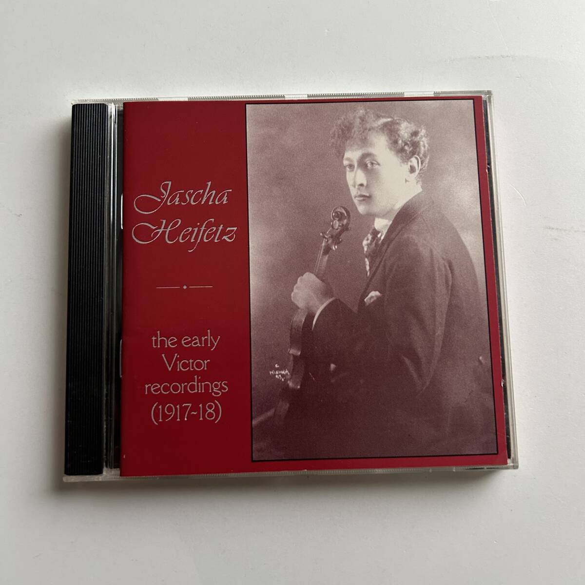 ▲Biddulph ビダルフ Jascha Heifetz ヤッシャ・ハイフェッツ the early Victor recordings 1917-18▲_画像1