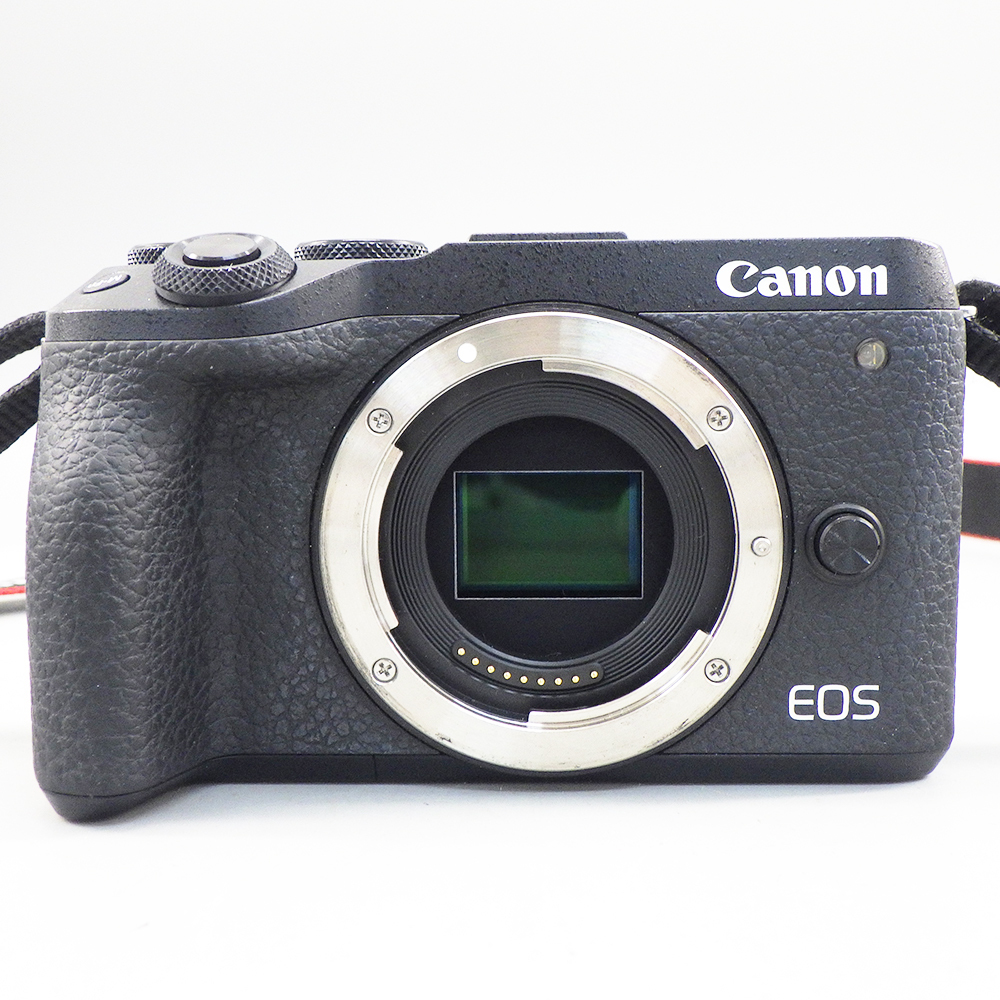 1円〜 Canon キヤノン EOS M6 Mark II DOUBLE ZOOM EVF KIT 再調整品 ※通電・シャッター確認済 現状品 カメラ 242-2575606【O商品】の画像2