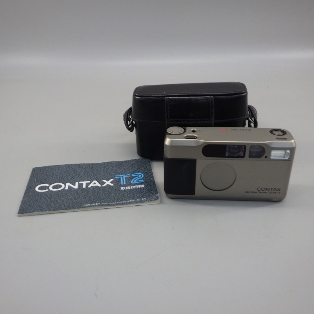 Yahoo!オークション - 1円〜 Contax コンタックス T2 通電確認 Yahoo!オークション - 1円〜 Contax コンタックス T2 通電確認