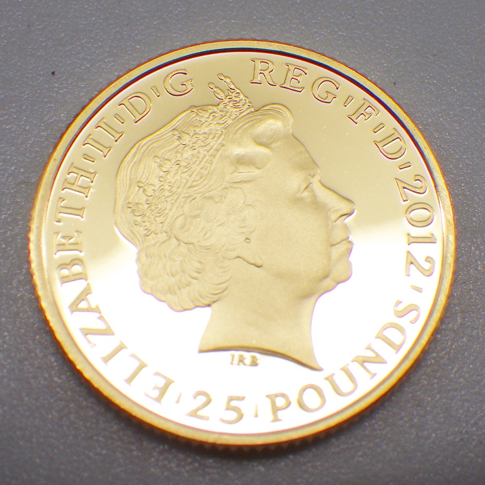 The Royal Mint 金貨2種セット ロンドンオリンピック 2012年 K22 最終販売分 箱付き 貨幣 271-2622231【O商品】の画像7