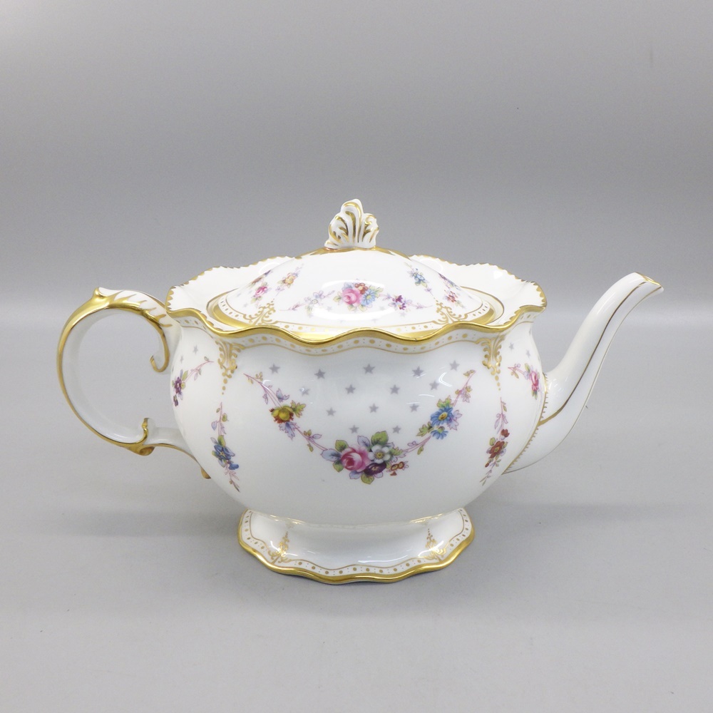 1円〜 Royal Crown Derby ロイヤルクラウンダービー ロイヤルアントワネット ポット/シュガー/クリーマー 計3点 食器 155-2638570【O商品】の画像2