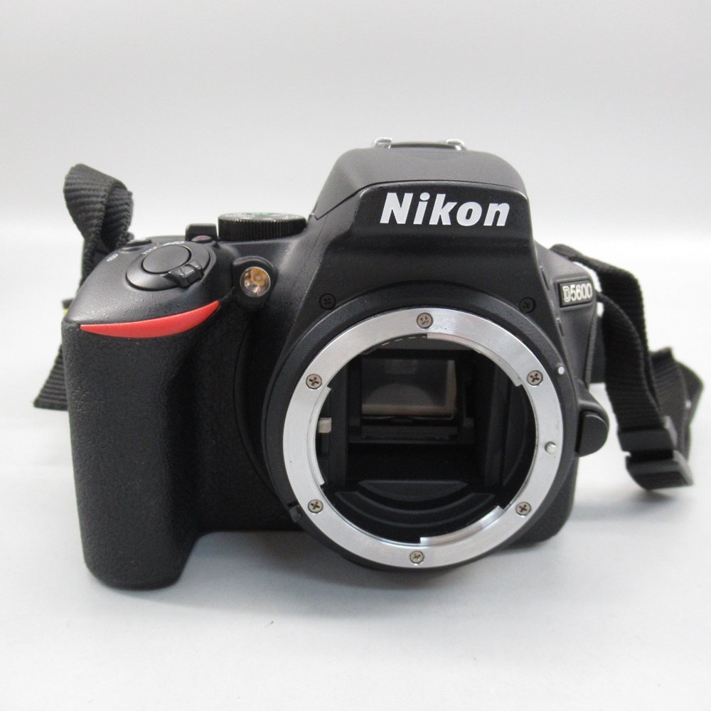 1円〜 Nikon ニコン D5600 18-55/70-300 VR Kit レンズキット ※通電確認済み 現状品 箱付き レンズ 200-2604554【O商品】_画像2