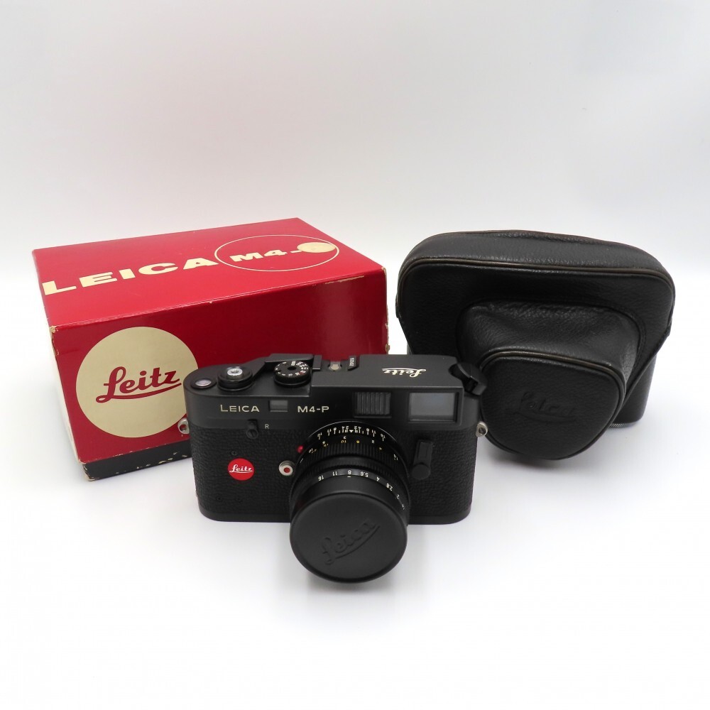 1円〜 Leica ライカ LEICA M4-P フィルムカメラ 1:1.4/50 レンズ 箱・ケース付 シャッターのみ確認済 現状品 y229-2603421【Y商品】の画像1