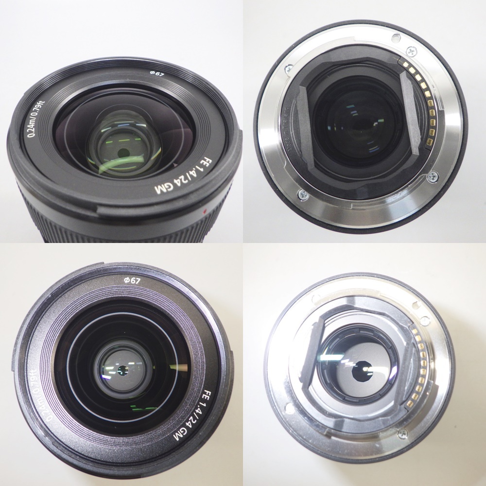 1円〜 SONY ソニー レンズ 2点 SEL24F14GM FE 24mm F1.4 GM / SEL50F18F FE 50mm F1.8 ※動作未確認 現状品 レンズ 230-2629832【O商品】の画像3