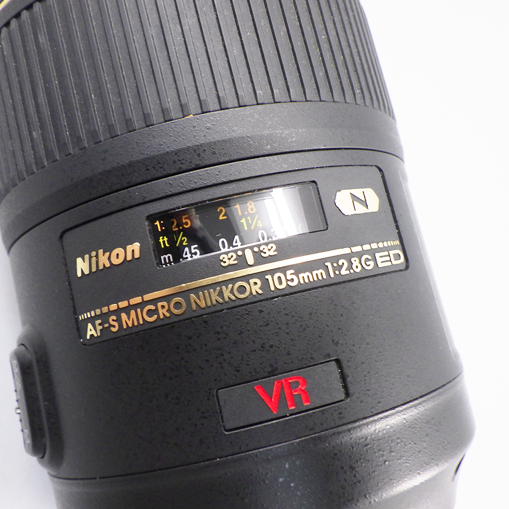 1 jpy ~ Nikon Nikon AF-S VR Micro NIKKOR ED 105mm f/2.8G (IF) * operation not yet verification present condition goods box attaching lens 240-2667187[O commodity ]