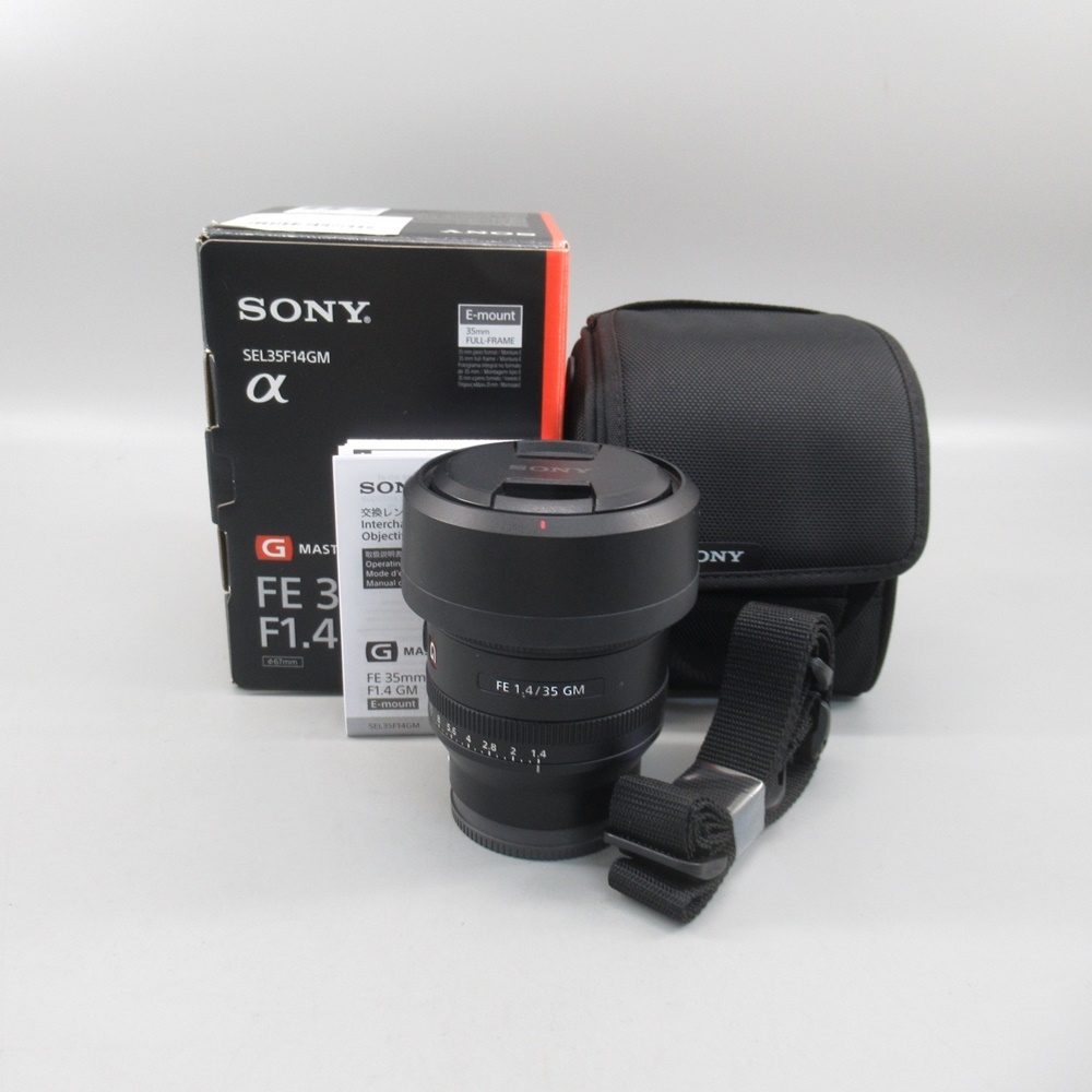 1 jpy ~ SONY Sony FE 35mm F1.4 GM SEL35F14GM * operation not yet verification present condition goods box attaching lens 258-2641798[O commodity ]