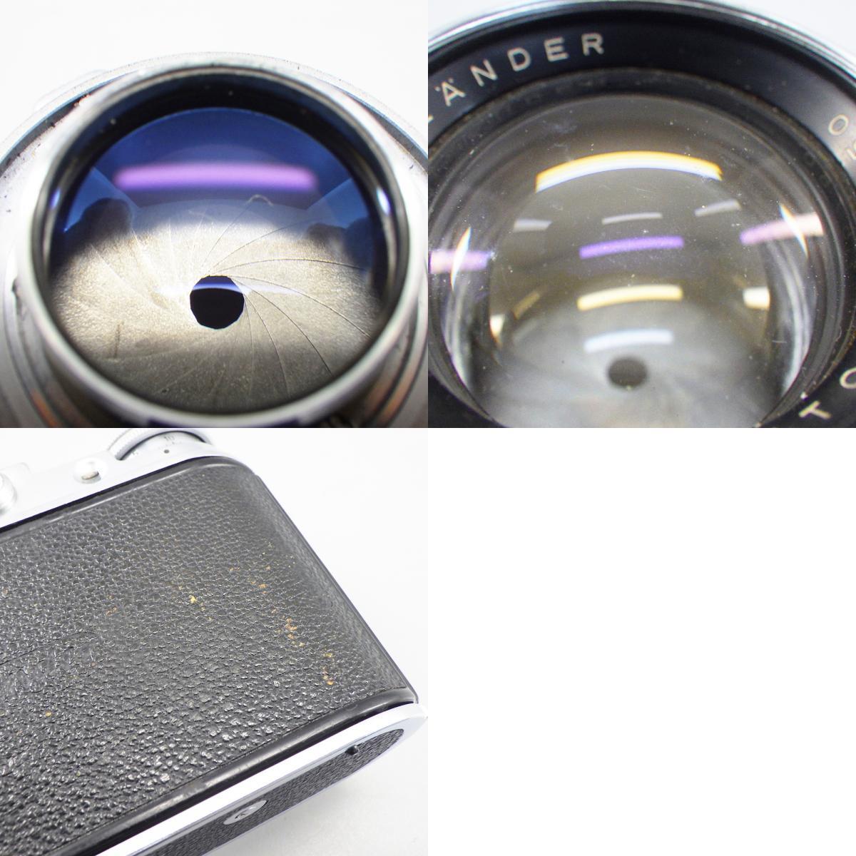 1円〜 Voigtlander フォクトレンダー プロミネント・NOKTON F1.5 50mm ※ジャンク カメラ 334-2629649【O商品】の画像10