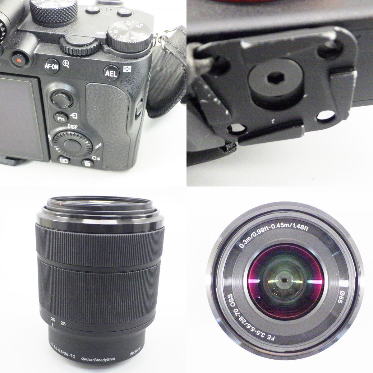 1円〜 SONY ソニー α7 ILCE-7M3・FE 28-70mm F3.5-5.6 OSS SEL2870 ※通電・シャッター確認済 現状品 カメラ 230-2629831【O商品】の画像9