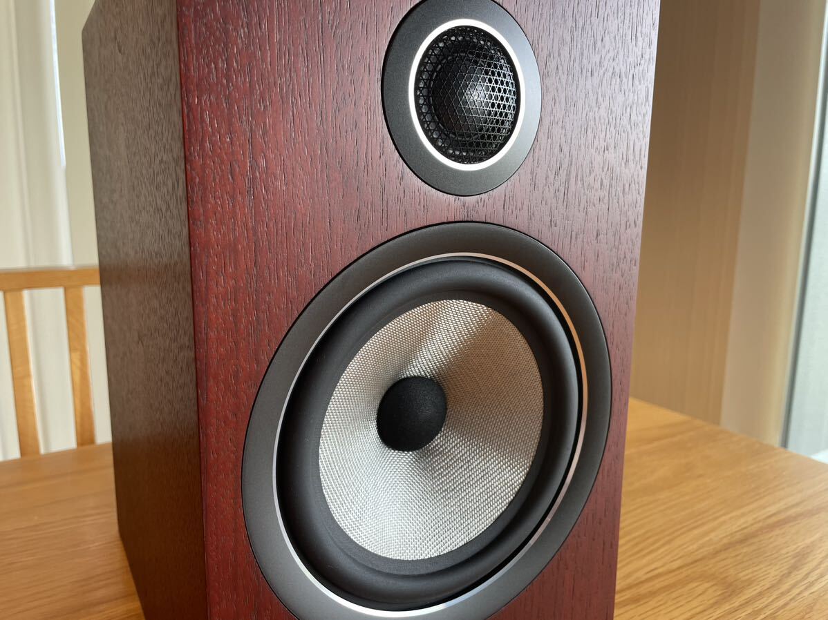 B&W Bowers & Wilkins 706 S2 ローズナット ペア 中古 送料込みの画像3