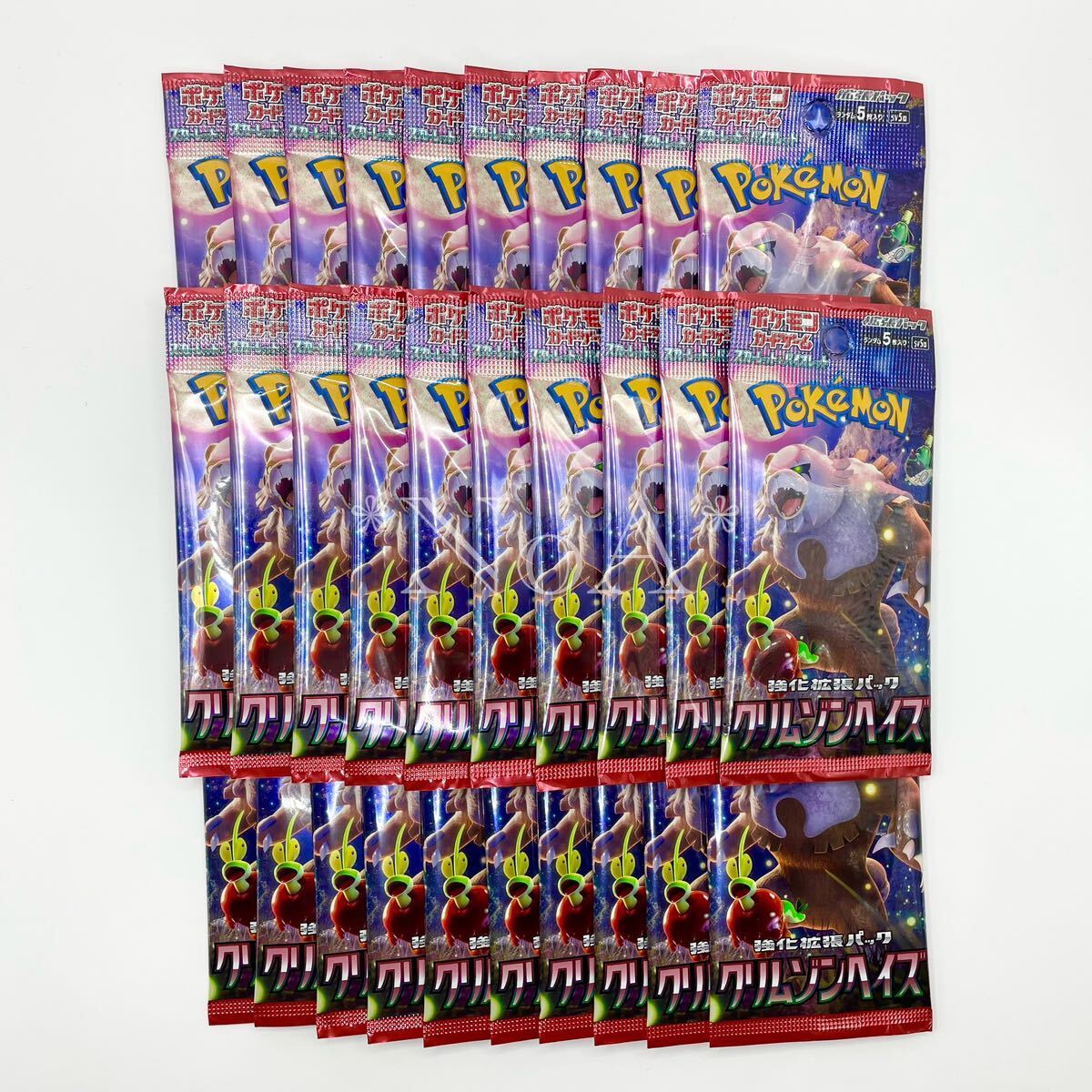 ★1円スタート★ポケモンカードゲーム クリムゾンヘイズ バラ30パック 新品未開封の画像2