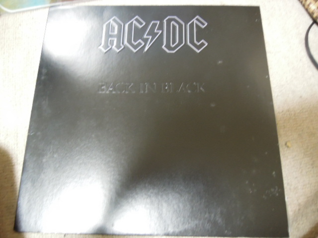 LPレコード AC/DC BACK IN BLACK 中古 送料無料_画像1