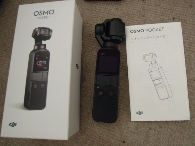 DJI OSMO POCKET ジンバルカメラ アクションカメラ 美品ジャンク 送料無料_画像1