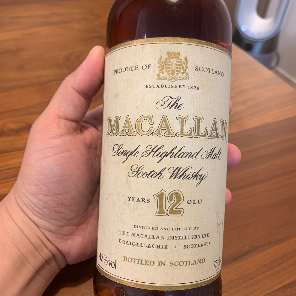 THE MACALLAN マッカラン 12年 シングル ハイランドモルト スコッチ ウィスキー 旧ラベル 未開栓 古酒 _画像6