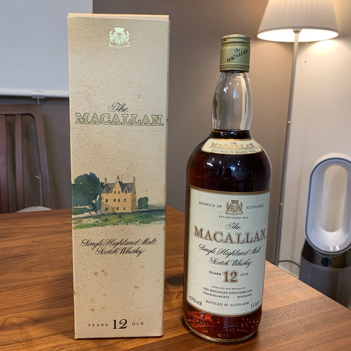 THE MACALLAN ザ マッカラン 12年 1000ml 旧ボトル 箱付き 未 THE MACALLAN ザ マッカラン 12年 1000ml 旧ボトル 箱付き 未