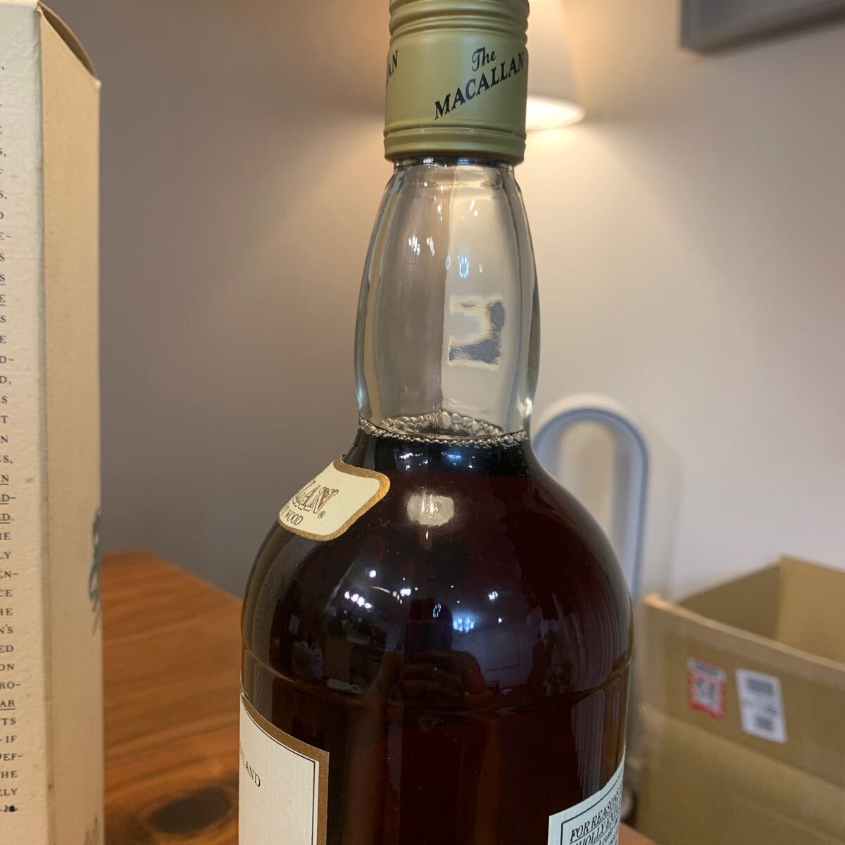 THE MACALLAN ザ マッカラン 12年 1000ml 旧ボトル 箱付き 未 THE MACALLAN ザ マッカラン 12年 1000ml 旧ボトル 箱付き 未