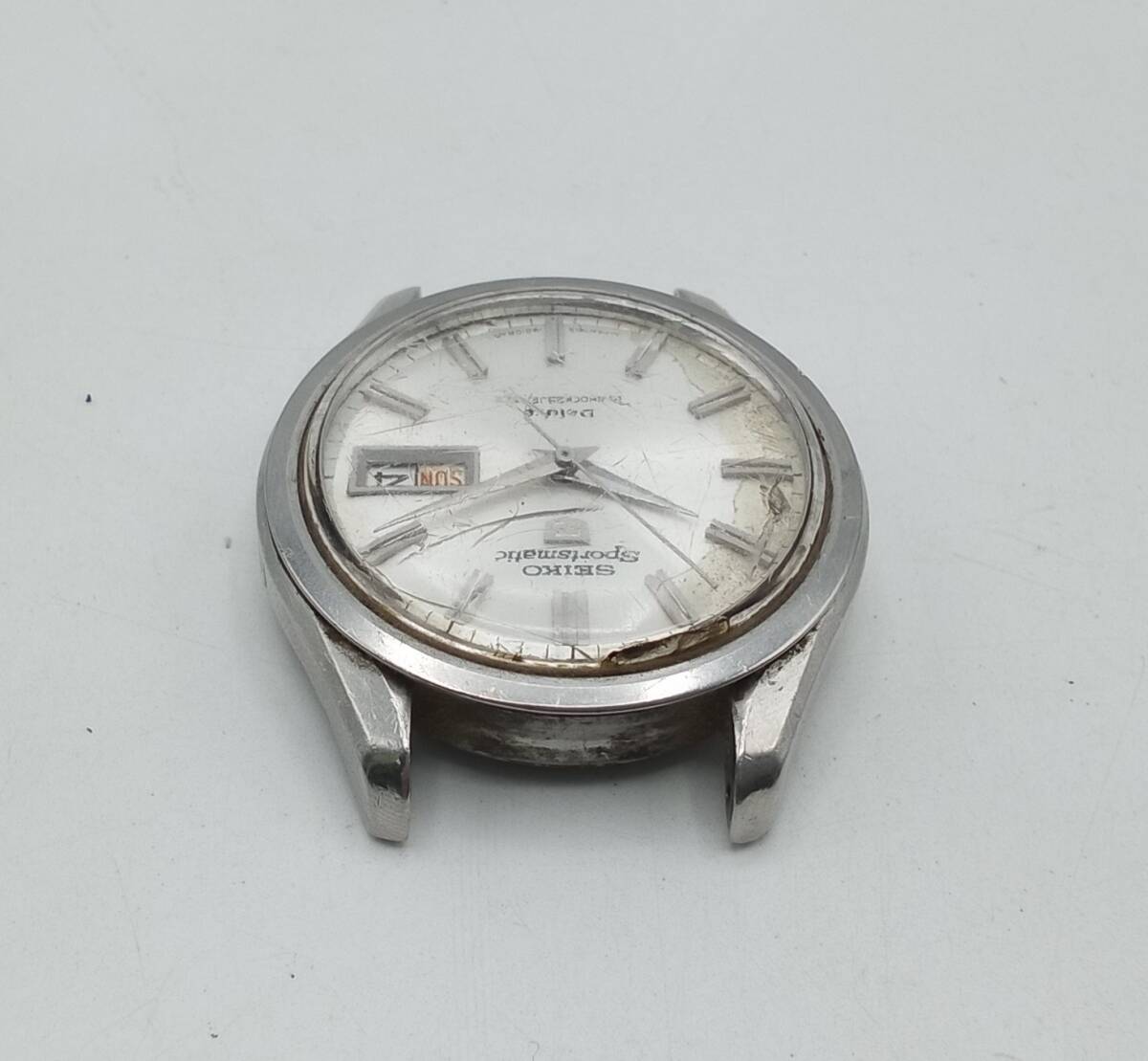 EE56◇＜AT/稼働＞腕時計 フェイスのみ SEIKO Sportsmatic 5 Deluxe 7619-9010 セイコー 25石 自動巻 デイデイト 現状品◇_画像5