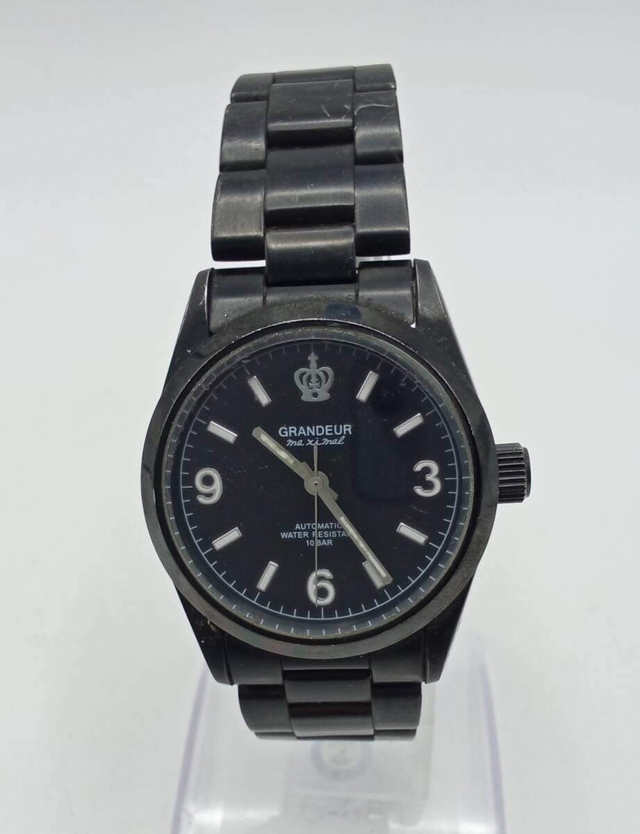 BB108*<AT/ operation > wristwatch GRANDEUR Grandeur maximal Automatic 21J Automatic self-winding watch present condition goods *