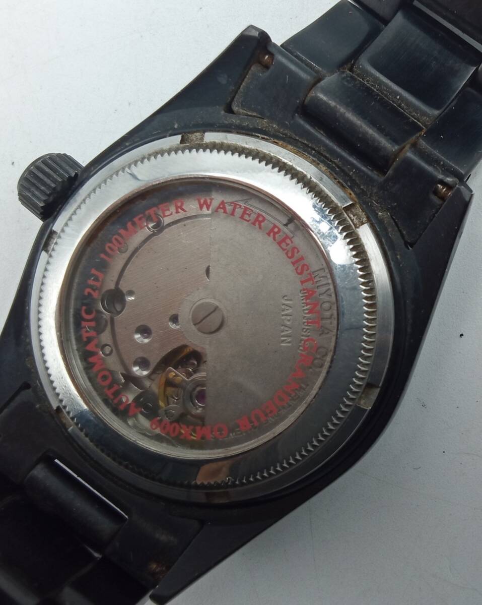 BB108*<AT/ operation > wristwatch GRANDEUR Grandeur maximal Automatic 21J Automatic self-winding watch present condition goods *