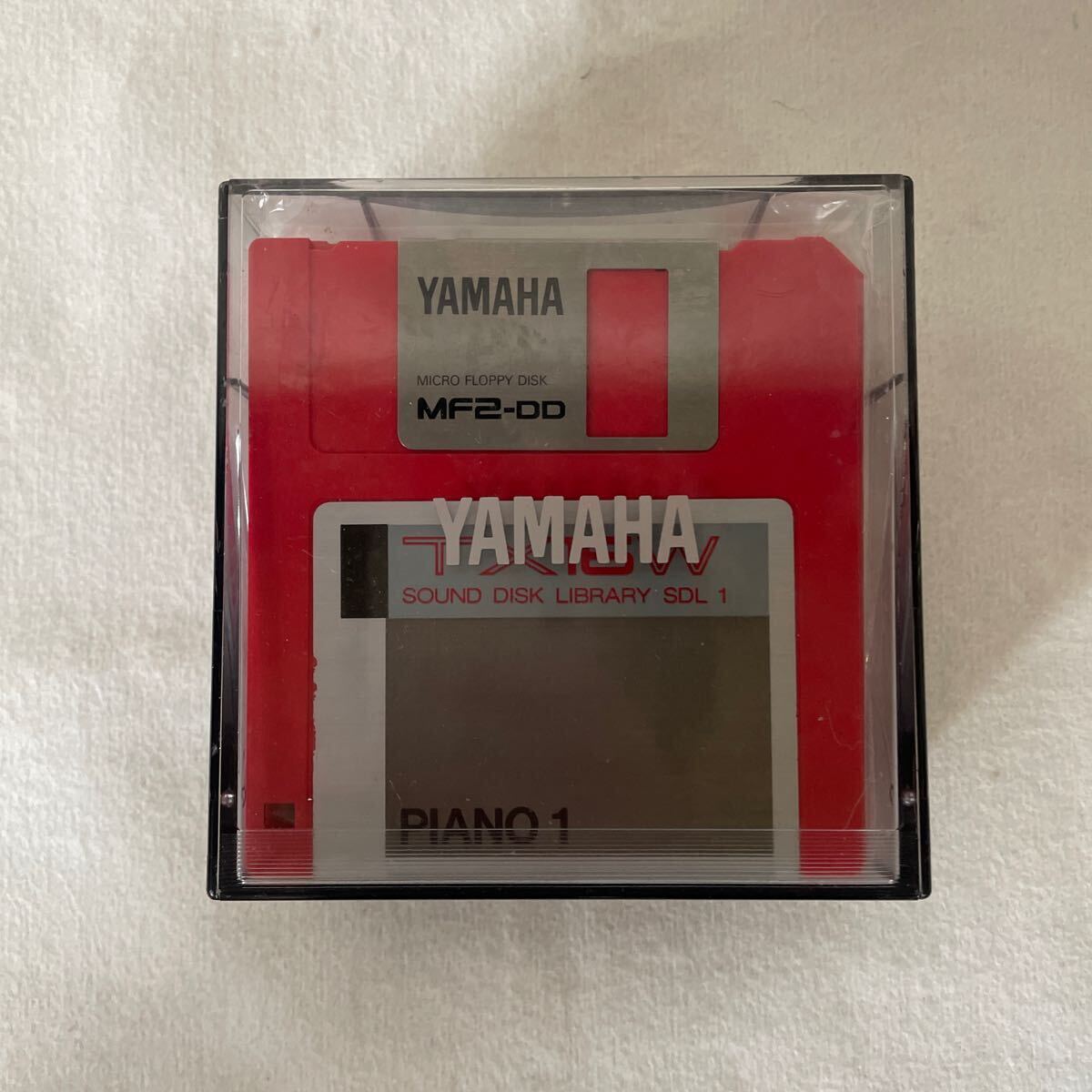 YAMAHA TX16W floppy disk digital wave filter ring sampler YAMAHA MF2-DD TX16W SOUND DISK LIBRARY