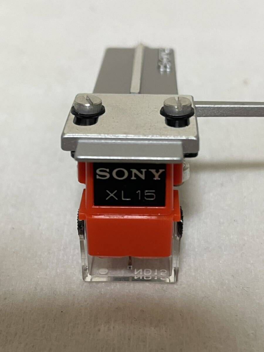 sony xl15 カートリッジ アルミダイキャスト製 ヘッドシェル ND15 針付き オーディオ テクニクス MMカートリッジ の画像3