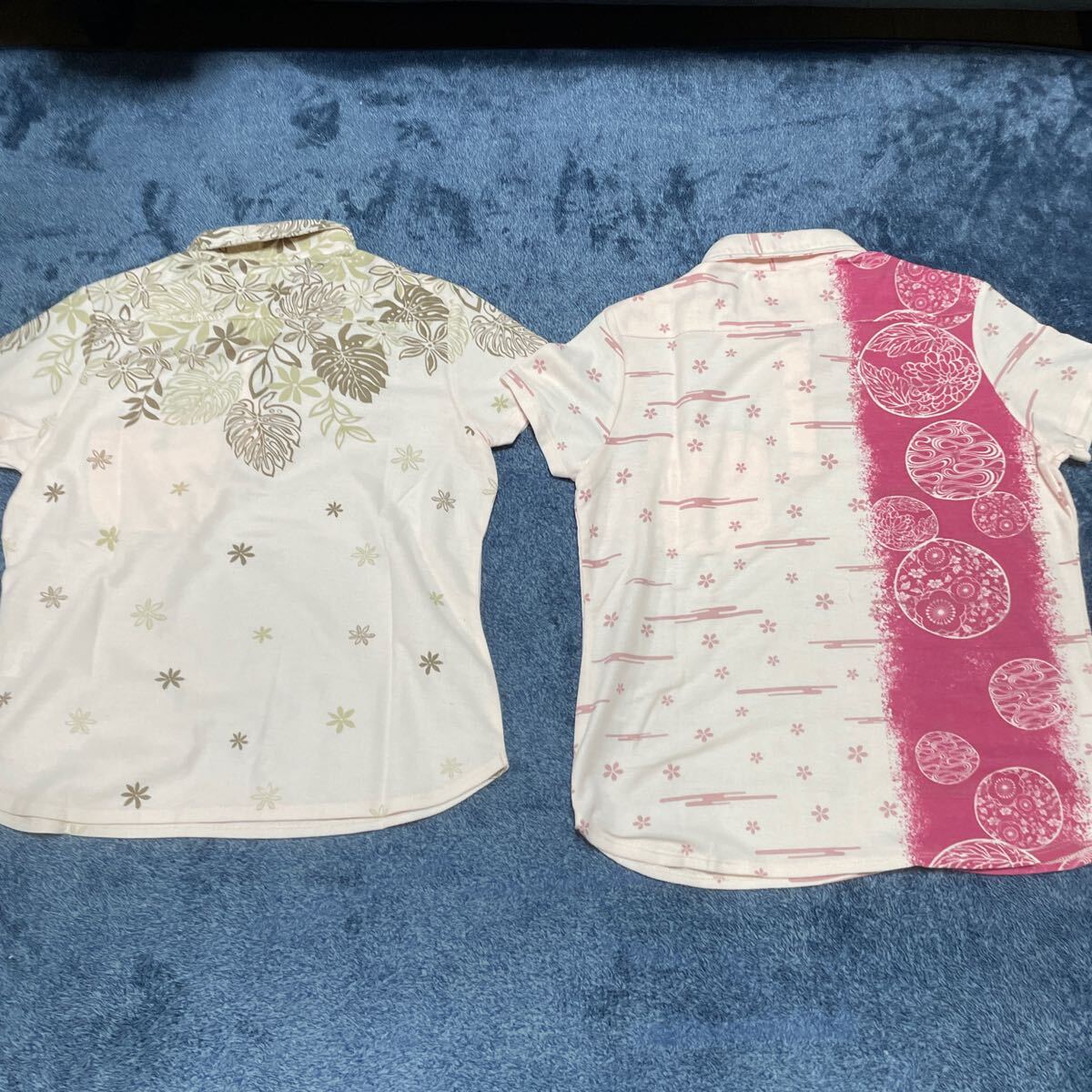 2着セット 未使用 沖縄 琉球の里 美らポロ(ちゅらぽろ) ポロシャツ レディースサイズLの画像7
