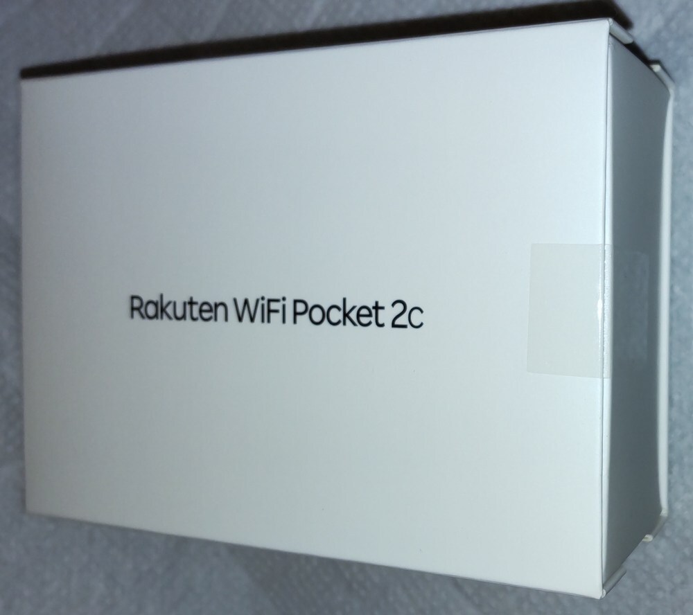 Rakuten WiFi Pocket 2C 白 ZR03M White ホワイト 新品 未使用品／楽天モバイル ポケットWiFi ZKZT2102WHの画像3