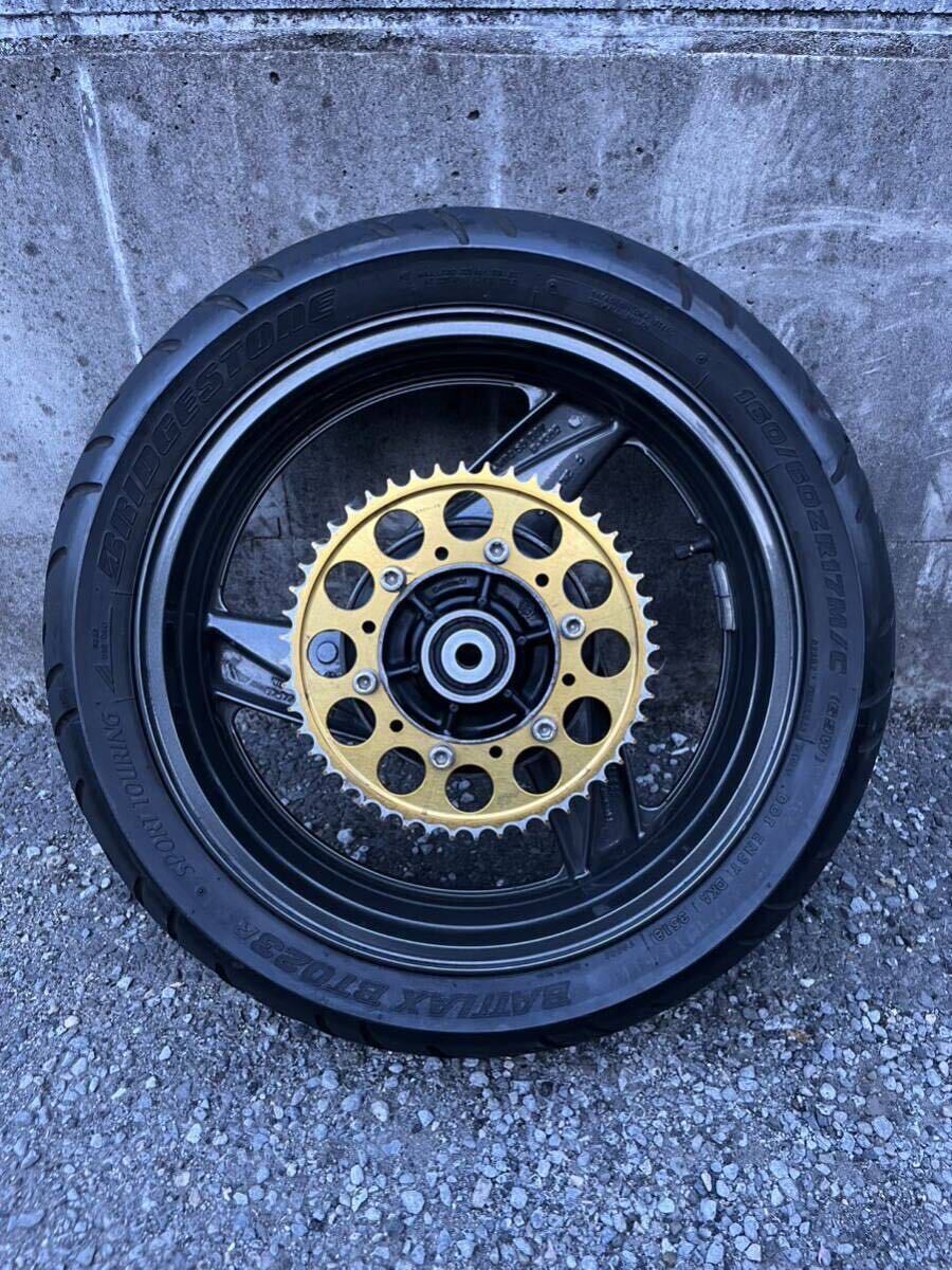送料込み ポン付 GPZ900R zzr400 流用 Rホイール A10 A7 送料込み ポン付 GPZ900R zzr400 流用 Rホイール A10 A7