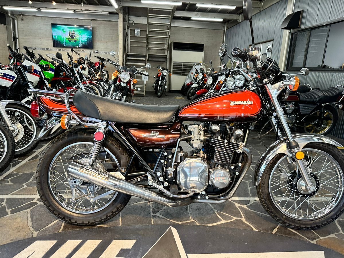 Z1 Z2 KZ900 KZ1000 エルキャリア【リアキャリア】クロームメッキ 新品 丸型Z系専用 Z750A4/A5の画像4