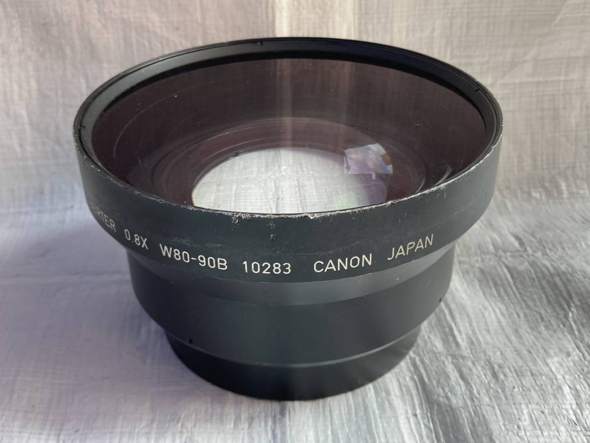 canon wide converter Canon wide converter 0.8X W80-90B