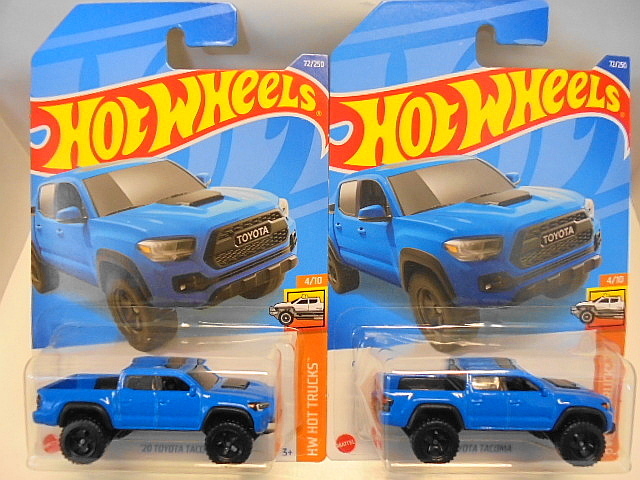 Hotwheels '20 トヨタ タコマ 2台セット ミニカー ホットウィール_画像1