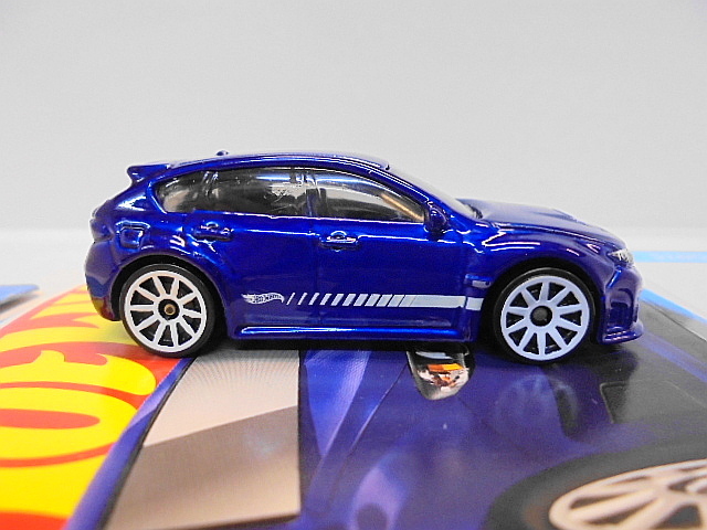 ルース品 Hotwheels スバル WRX STI ミニカー ホットウィールの画像3