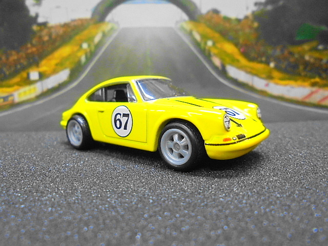 ルース品 Hotwheels 1967 ポルシェ 911 R ミニカー ホットウィール プレミアムコレクターの画像6