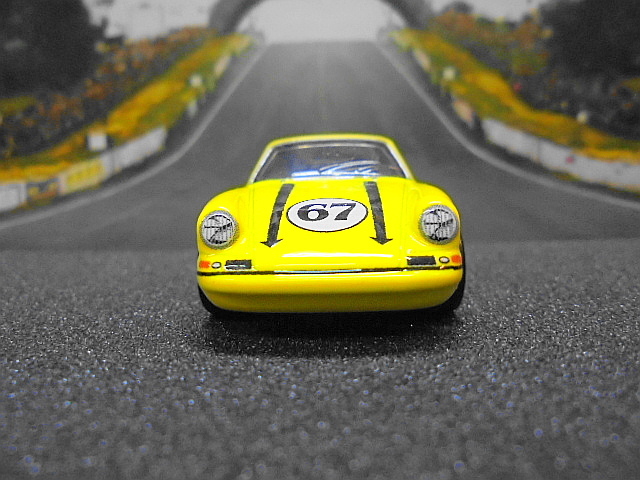ルース品 Hotwheels 1967 ポルシェ 911 R ミニカー ホットウィール プレミアムコレクターの画像2
