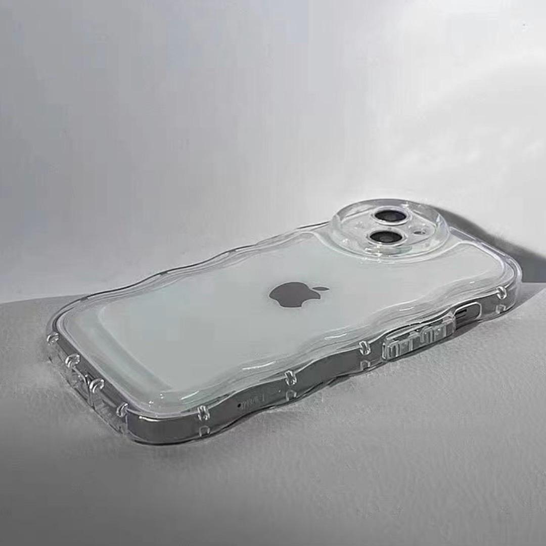 iPhone 12 クリア ケース 透明 アクスタ プリ 推し活 スマホ スマホケース スマホカバー カバー 写真 ステッカー ライブ シェイカー