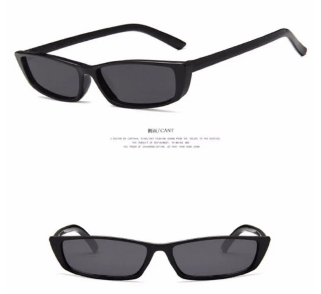 854* new goods unused * lady's square sunglasses Vintage UV cut Cyber Korea glasses glasses lens frame lovely stylish 