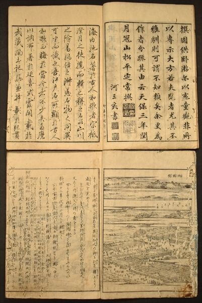 江戸名所図会 20冊揃 天保刊 地誌 道中記 古地図 和本 古文書_画像3