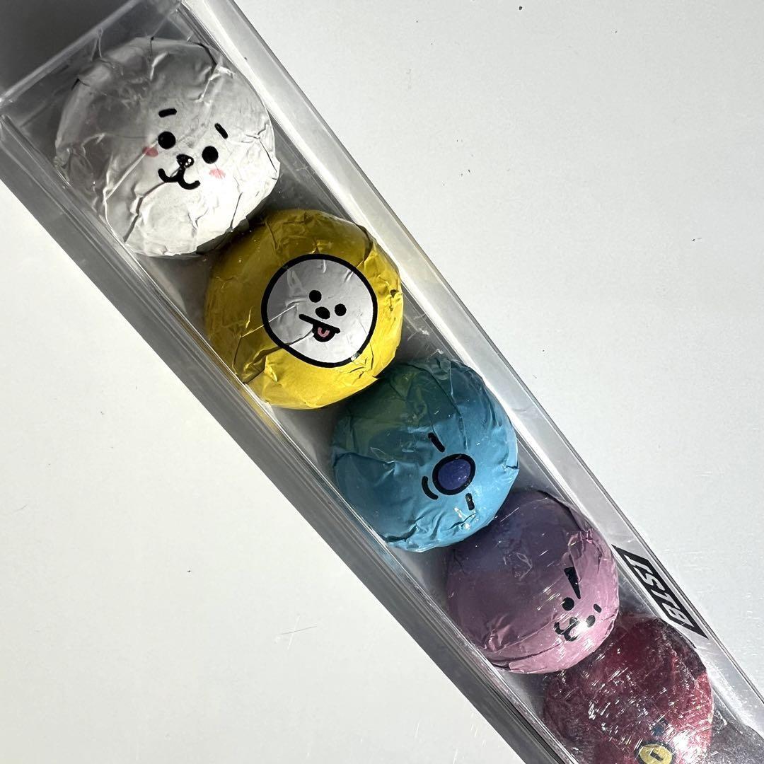 BT21 チョコレート まめポーチ VAN スクエア缶 ポチ袋 春ギフト_画像5