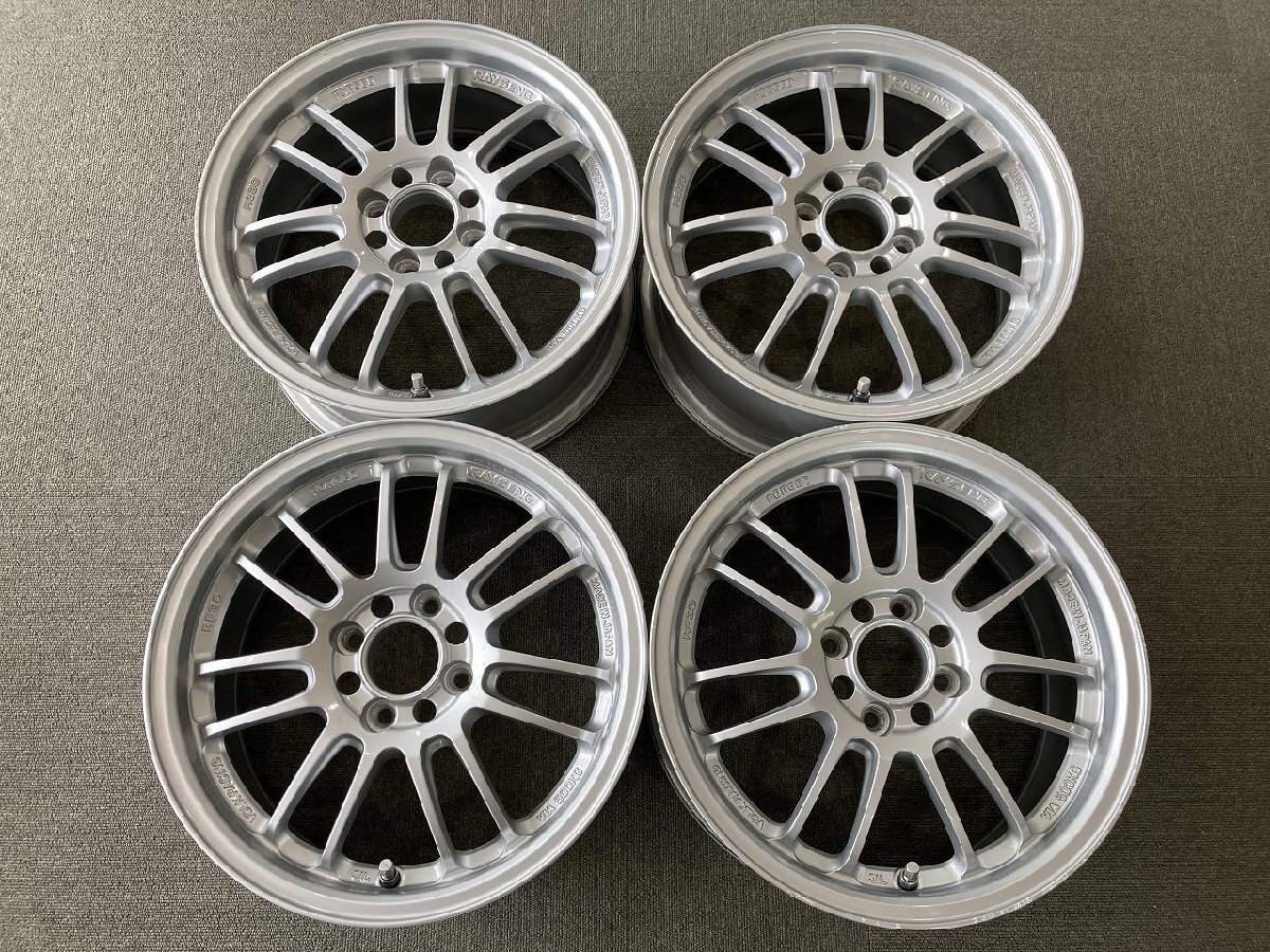 中古☆RAYS 鍛造 VOLKRACING RE30 15×６.5Ｊ+38 4H100☆TE37 CE28☆_画像1