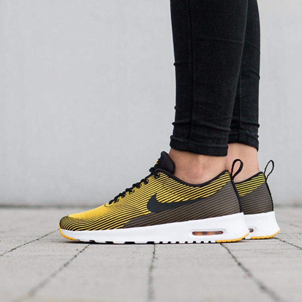 Nike Airmax Thea Kjcrd 22,5 см штат ◯ Air Max Sneakers Shoes Ladies Stripe Border By Color