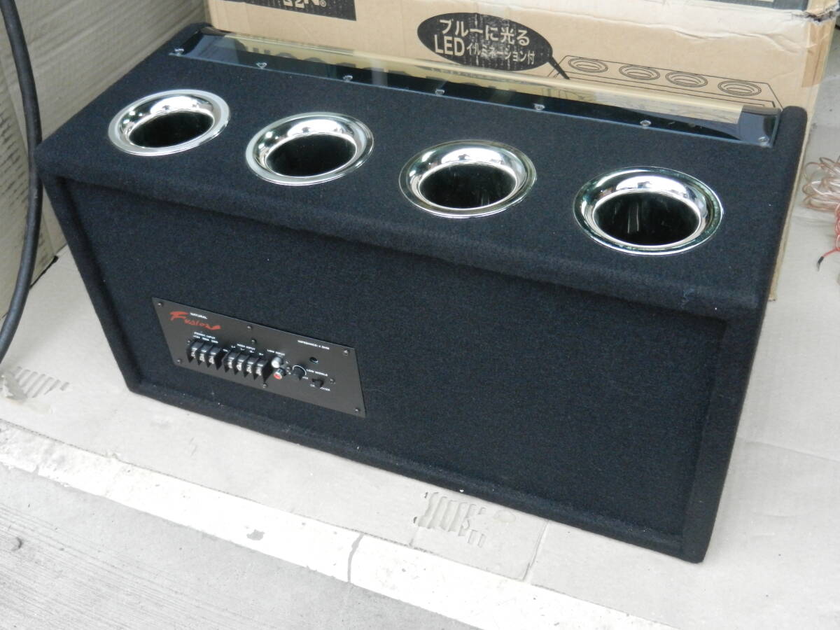 レミックス フュージョン ウーハーボックス FSN-WX55L 中古 音出しのみ確認 FUSION WOOFER BOX ウーファーの画像3