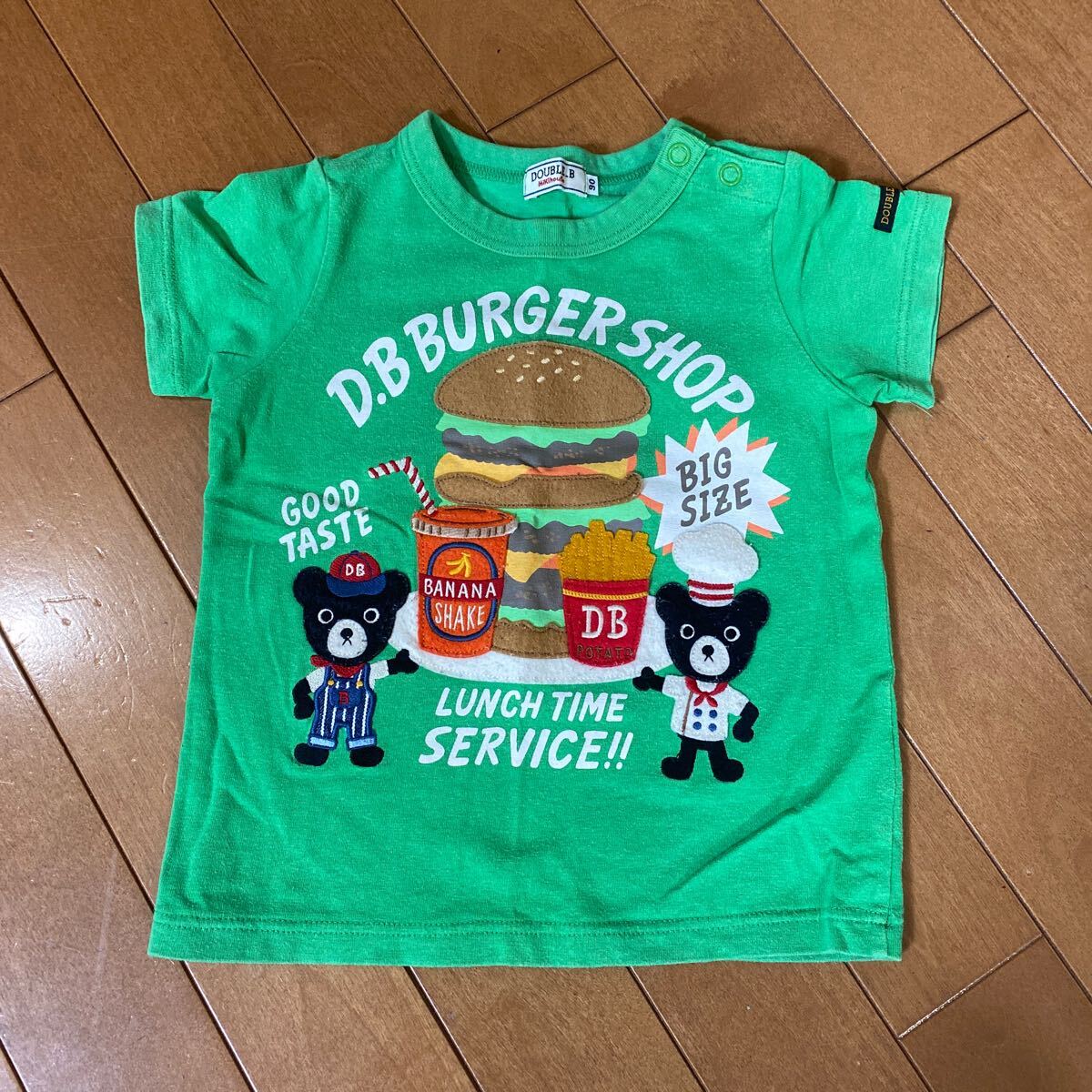 ミキハウス☆ DOUBLE.B ☆tシャツ☆90☆100☆ミキハウス☆ダブルB ☆セット☆の画像2