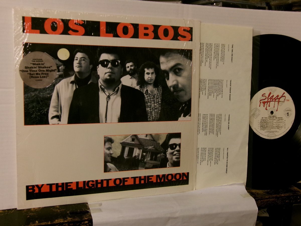 ▲LP LOS LOBOS ロス・ロボス / BY THE LIGHT OF THE MOON 輸入盤 WARNER BROS 25523-1◇r60413_画像1