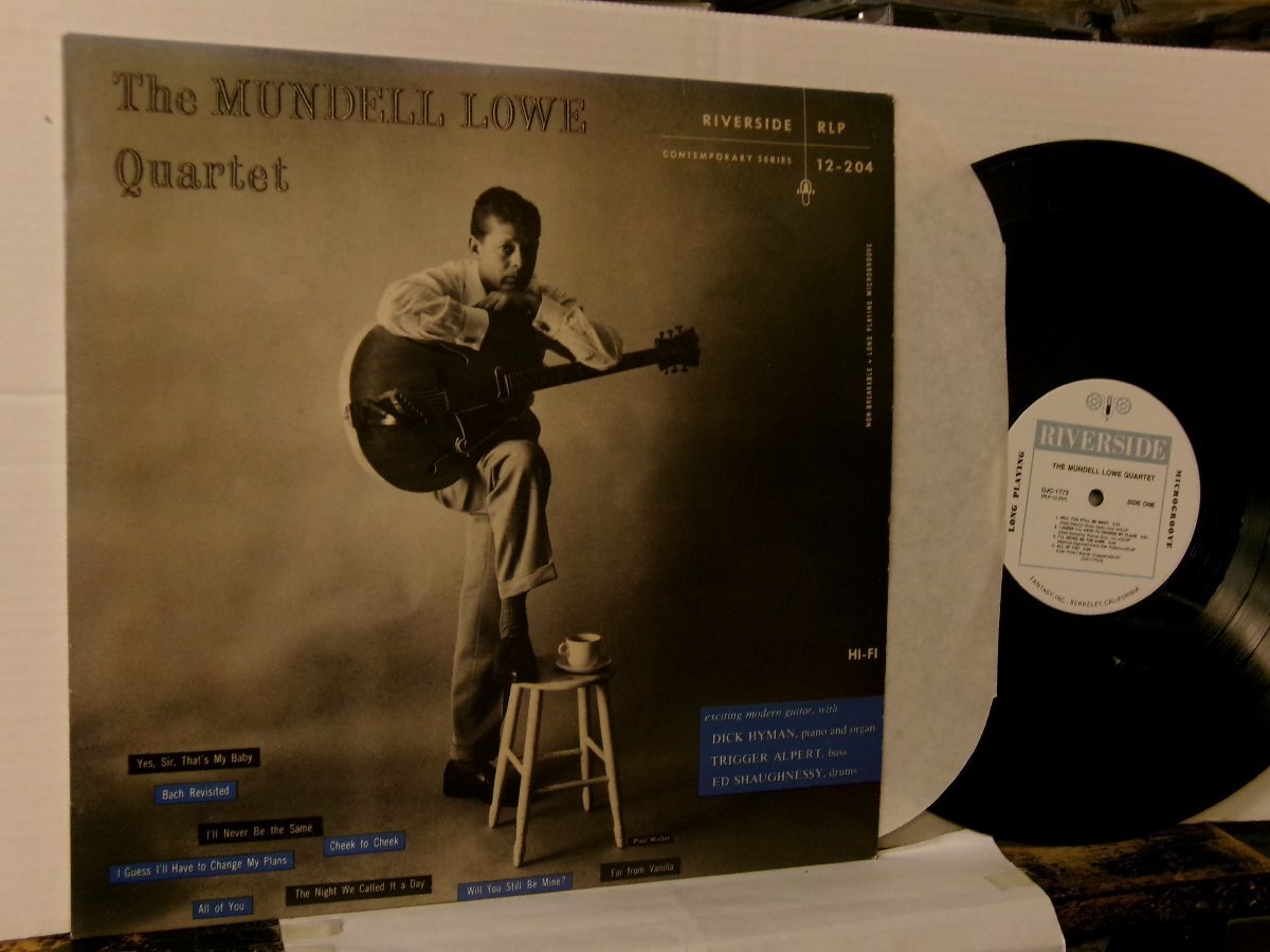 ▲LP マンデル・ロウ (ギター) / MUNDELL LOWE QUARTET 輸入再発盤 ORIGINAL JAZZ CLASSICS OJC-1773◇r60413_画像1