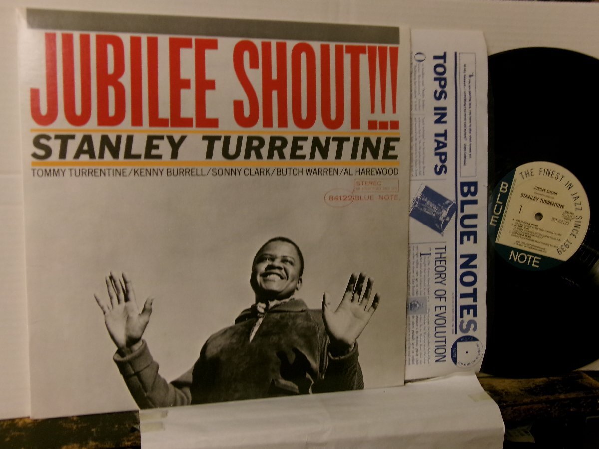 ▲LP STANLEY TURRENTINE スタンリー・タレンタイン / JUBILEE SHOUT ジュビリー・シャウト 輸入盤 BLUE NOTE BST84122 DMM ◇r60413_画像1