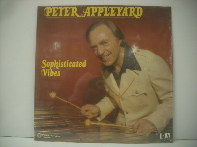 ■ 未開封LP 　PETER APPLEYARD / SOPHISTICATED VIBES ピーター・アップルヤード US盤 UNITED ARTISTS UALA 714G ◇r60402_画像1