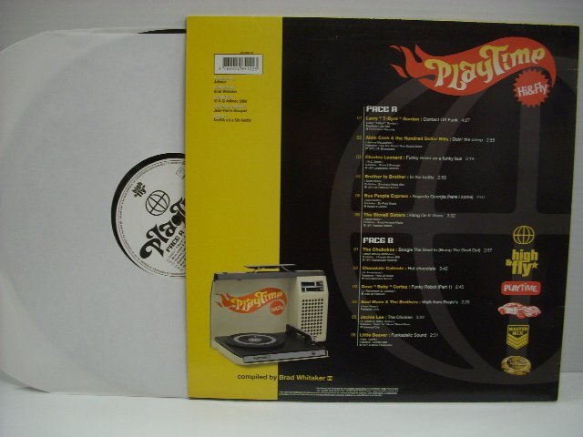 [LP] V.A. / PLAYTIME 14 TRACKS OF PURE 70'S FUNK & SOUL フランス盤 HIGH & FLY 376001485121-6 ◇60409の画像2