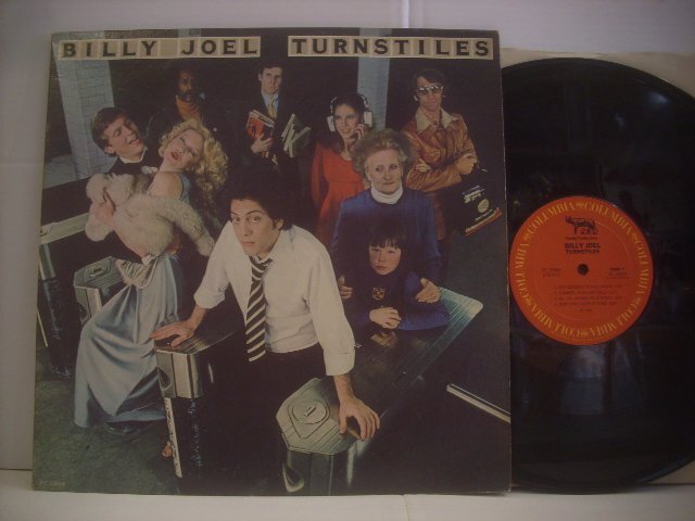 ● 輸入USA盤 LP BILLY JOEL /TURNSTILES ビリージョエル ニューヨーク物語 さよならハリウッド 1976年 CBS RECORDS PC 33848 ◇r60419の画像1