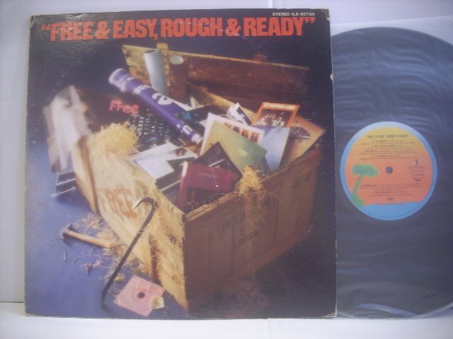 ● LP フリー / フリー・ベスト オールライトナウ ファイアーアンドウォーター FREE FREE'N EASY ROUGH 'N READY ILS-80766 ◇r60427_画像1