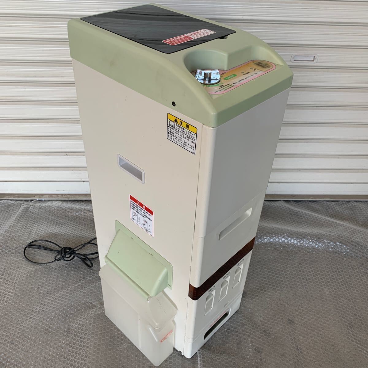 精米機 米びつ付き 米っこ 蔵 MH-100R 水田工業 玄米 3分〜5分〜7分〜白米 マイコン制御 説明書付 お弁当 健康アップ